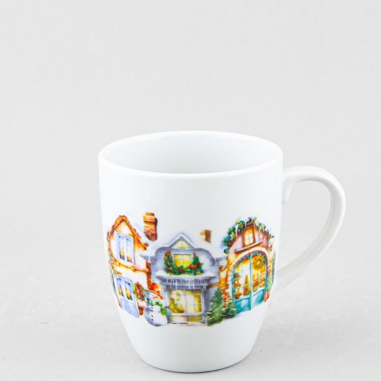 Кружка ф. Челси рис. Первый снег в Москве