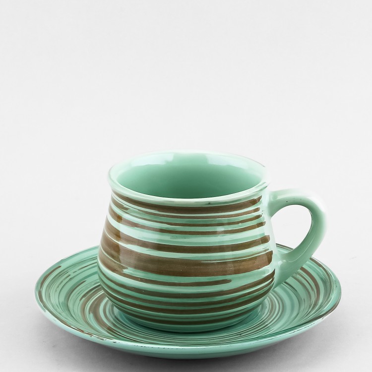 Набор из 6 чашек с блюдцем чайных ф. Лунго рис. Скандинавия в Москве