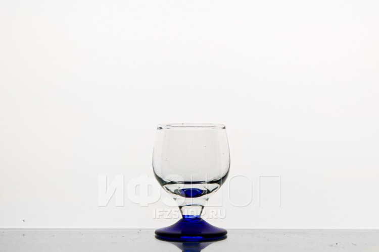 Набор из 6 рюмок 20 мл ф. 3109 серия 200/23 (кобальтовая ножка) 