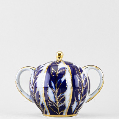 Сахарница ф. Тюльпан рис. Зимний вечер