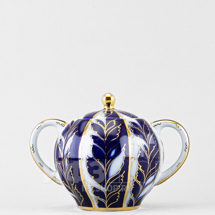 Сахарница ф. Тюльпан рис. Зимний вечер в Москве