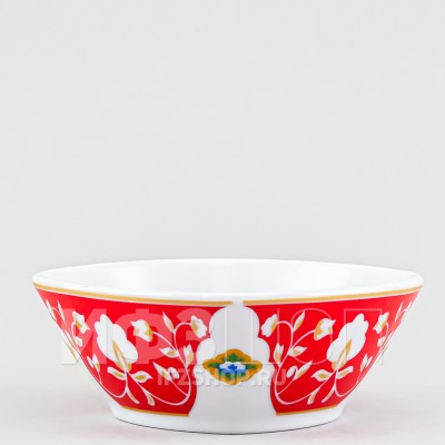 Салатник 150 мл ф. Квадратный рис. Красная пахта