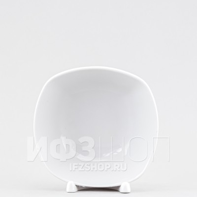 Салатник 150 мл ф. Квадратный рис. Красная пахта