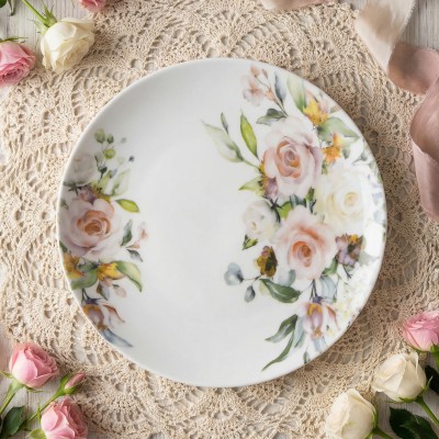 Тарелка плоская 24 см ф. Универсал рис. Верона