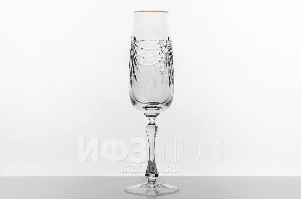 Набор из 6 бокалов для шампанского 200 мл ф. 8353 серия 900/34 (Жерар с отводкой)