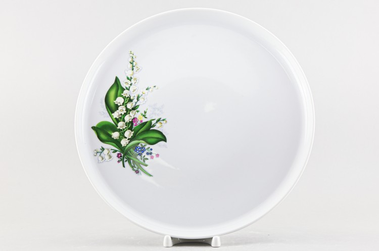 Блюдо для пиццы/пирога ф. Идиллия рис. Ландыш, 30 см 