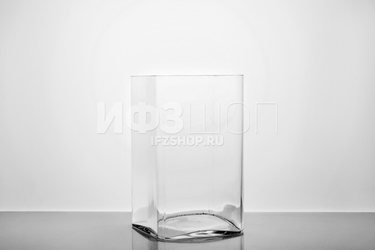 Ваза-квадрат, размер 15х15 см, высота 25 см, форма 7285 