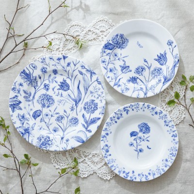 Набор тарелок ф. Идиллия рис. Беатриче, 6 персон 18 предметов