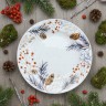 Тарелка плоская 24 см ф. Идиллия рис. Зима
