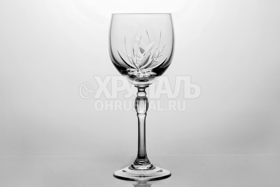 Набор из 6 бокалов для вина 250 мл ф. 7641 серия 900/43 (Цветок)