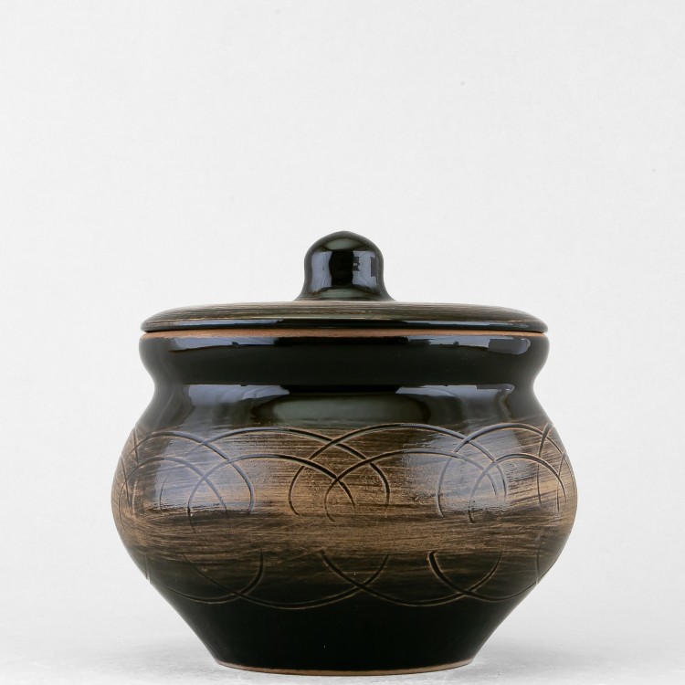 Горшочек для запекания 1300 мл рис. Старина в Челябинске