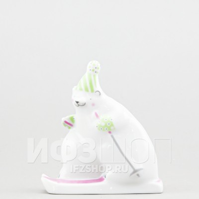 Медведь-биатлонист (высота 9.4 см)