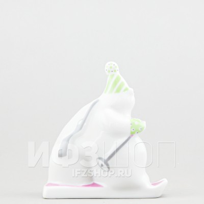 Медведь-биатлонист (высота 9.4 см)