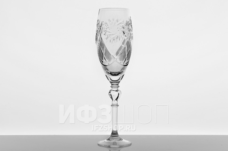 Набор из 6 бокалов для шампанского 230 мл ф. 8109 серия 1000/1 (Мельница)