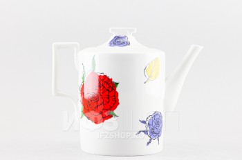 Чайник заварочный ф. Гербовая рис. Галерея роз