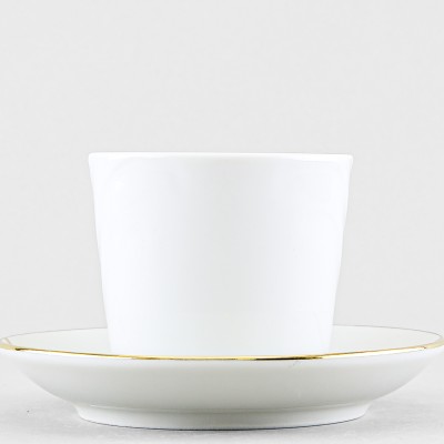 Чашка с блюдцем чайная ф. Голубка рис. Бомонд