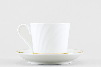 Чашка с блюдцем чайная ф. Голубка рис. Бомонд