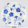 Набор из 6 тарелок плоских 26.5 см ф. Гладкий край рис. Синие цветы