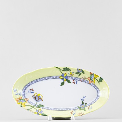 Селедочница 24.6 х 13.9 см ф. Надежда рис. Ваниль