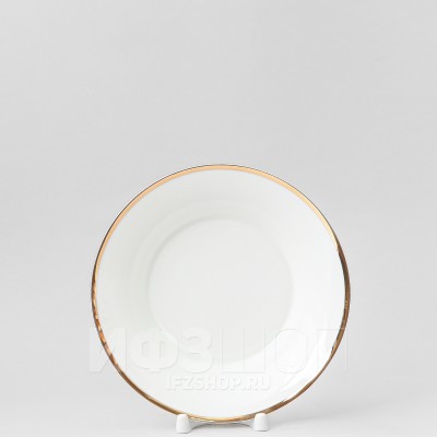Тарелка глубокая 18.6 см ф. Юлиана рис. Золотая лента