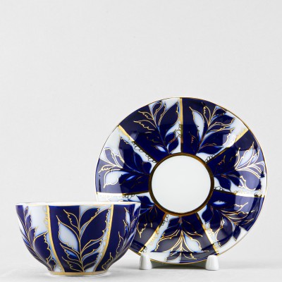 Сервиз чайный ф. Тюльпан рис. Зимний вечер, 14 предметов