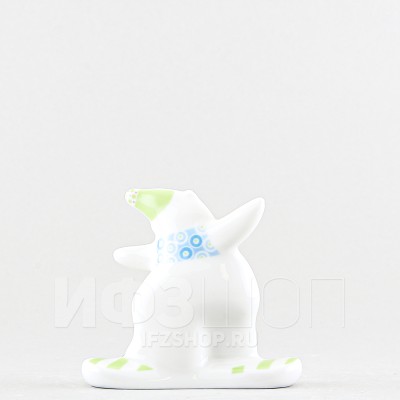 Медведь-сноубордист (высота 7.3 см)