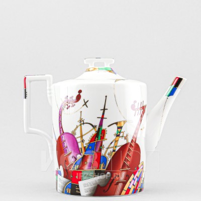 Чайник заварочный ф. Гербовая 1000 мл рис. Музыкальные инструменты