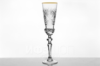 Набор из 6 бокалов для шампанского 190 мл ф. 8159 серия 1000/73 (с отводкой)