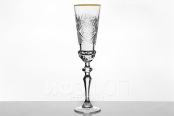 Набор из 6 бокалов для шампанского 190 мл ф. 8159 серия 1000/73 (с отводкой)