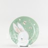 Тарелка плоская 17.5 см ф. Идиллия рис. Bunny / Кролик