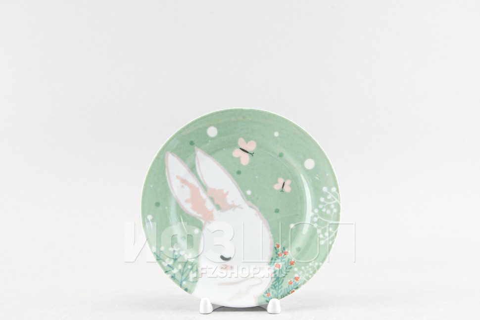 Тарелка плоская 17.5 см ф. Идиллия рис. Bunny / Кролик