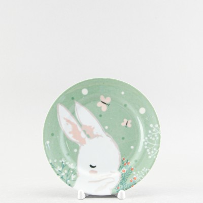 Тарелка плоская 17.5 см ф. Идиллия рис. Bunny / Кролик
