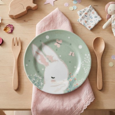 Тарелка плоская 17.5 см ф. Идиллия рис. Bunny / Кролик