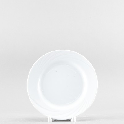 Тарелка плоская 17.5 см ф. Голубка рис. Белый