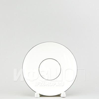 Блюдце для кофейной чашки ф. Майская рис. До свидания, Петербург