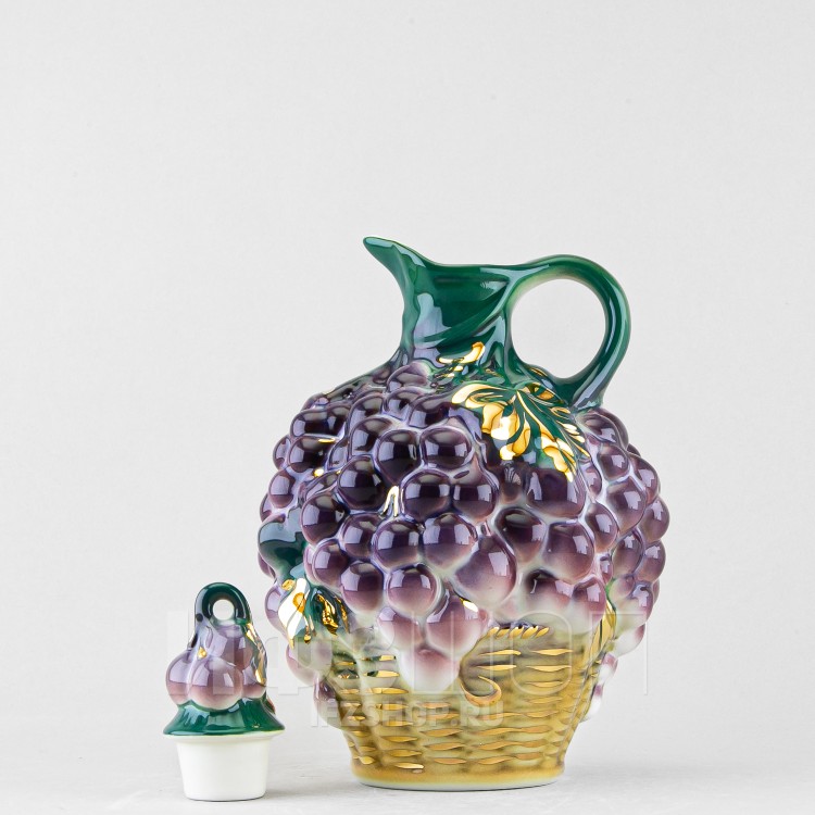Графин ф. Виноград в корзине Изабелла в Москве