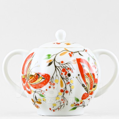 Сахарница ф. Тюльпан рис. Бабочки