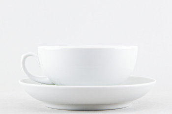 Чашка с блюдцем чайная ф. Рубин рис. Оливки новые