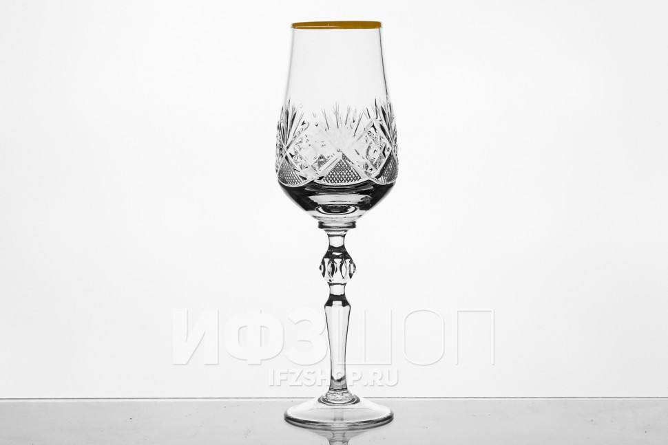 Набор из 6 бокалов для шампанского 190 мл ф. 7841 серия 900/851 (с отводкой)