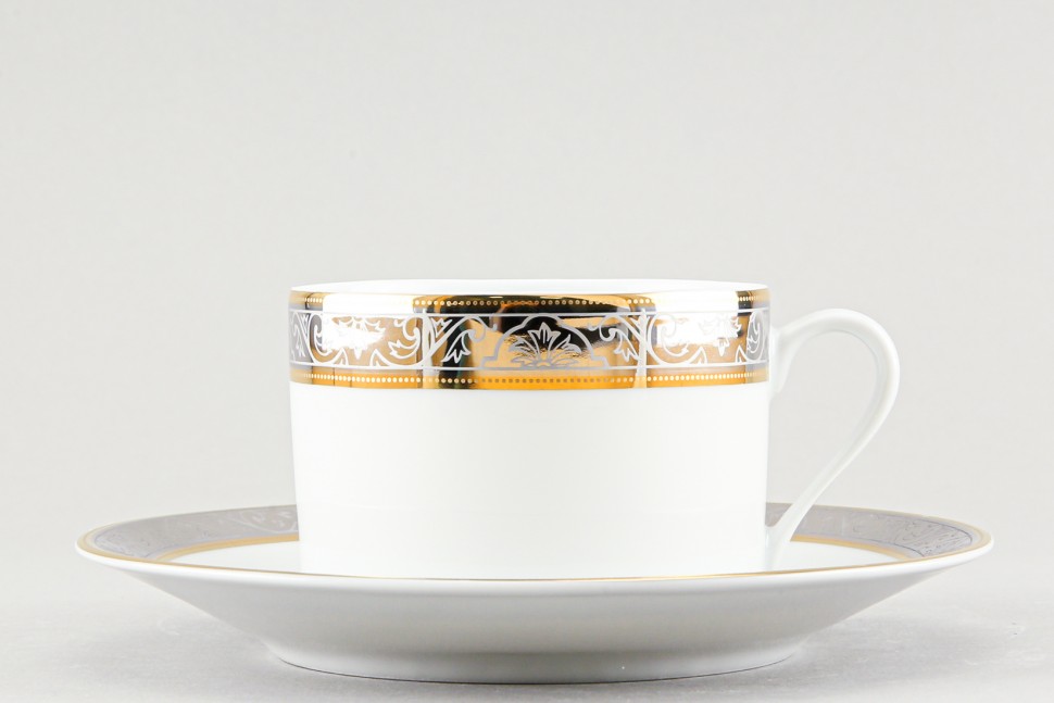 Чашка с блюдцем чайная рис. Орлеан / Orleans