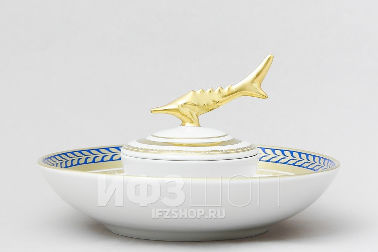 Икорница ф. Каспийская рис. Золотой 