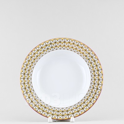 Тарелка глубокая 22.5 см ф. Европейская-2 рис. Замоскворечье