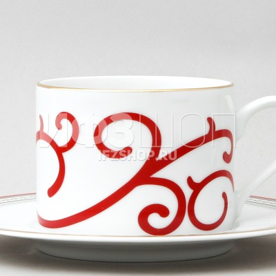 Чашка с блюдцем чайная ф. Соло рис. Олений край