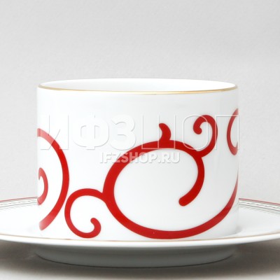 Чашка с блюдцем чайная ф. Соло рис. Олений край