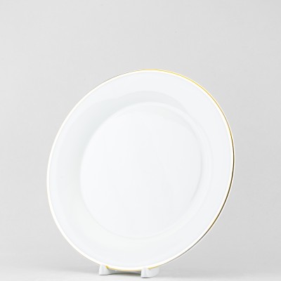 Тарелка плоская 26 см ф. Юлиана рис. Золотая лента