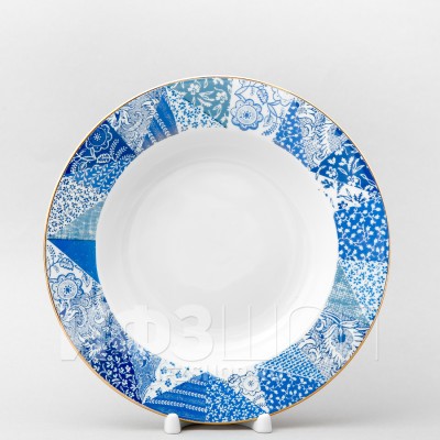Тарелка глубокая 22 см ф. Глубокая рис. Квилт