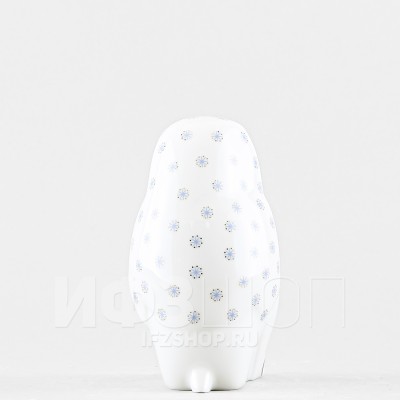 Павиан с детенышем Голубая снежинка (высота 11 см)