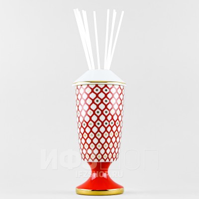 Диффузор ароматический 100 мл, Пряная карамель (флакон Скарлетт)