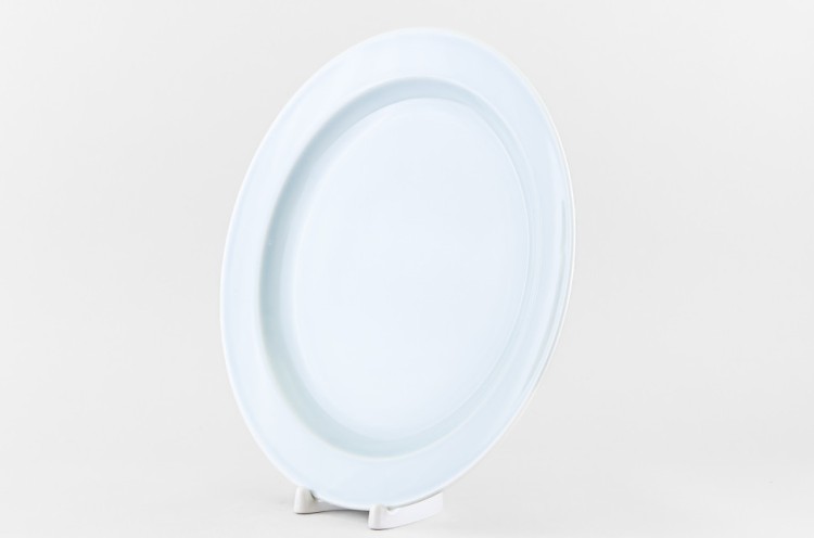 Набор из 6 тарелок плоских 26.5 см ф. Принц рис. Акварель (светло-голубой)