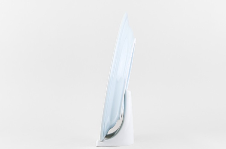 Набор из 6 тарелок плоских 26.5 см ф. Принц рис. Акварель (светло-голубой)